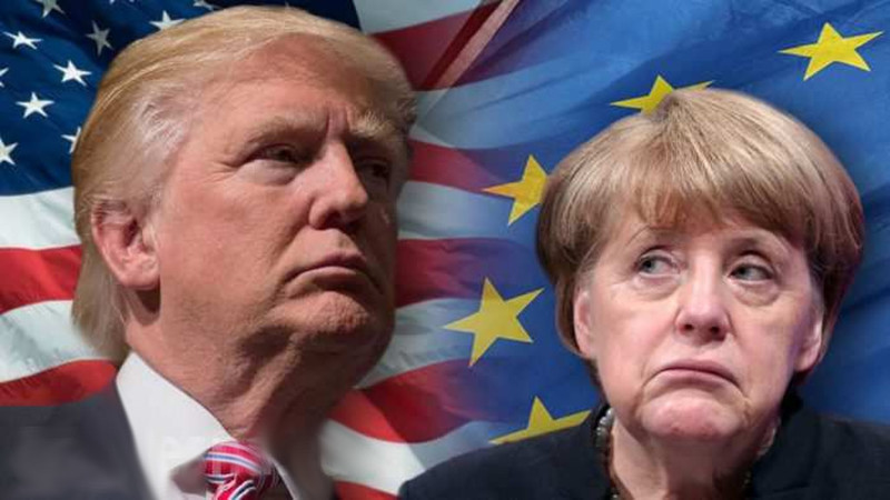Трамп выставил Меркель счет на 375 миллиардов долларов за услуги НАТО