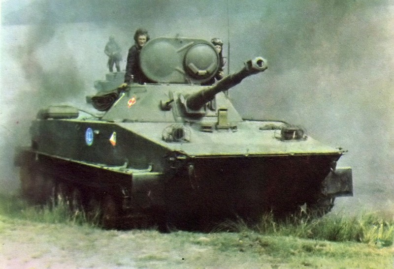 ПТ-76: русский танк, который может плавать. Боевое применение во Вьетнаме
