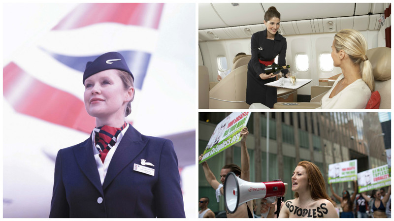 Требования к стюардессам в разных странах мира, и их результаты