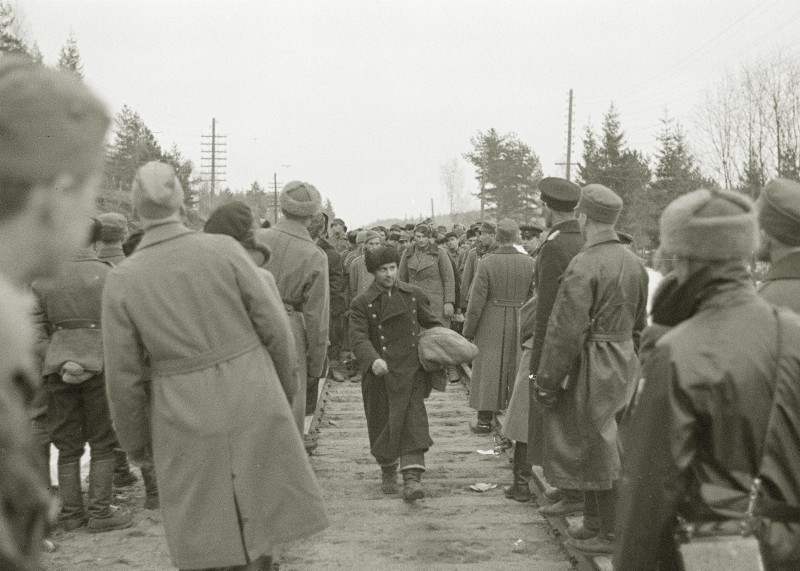 Возвращение пленных финских солдат