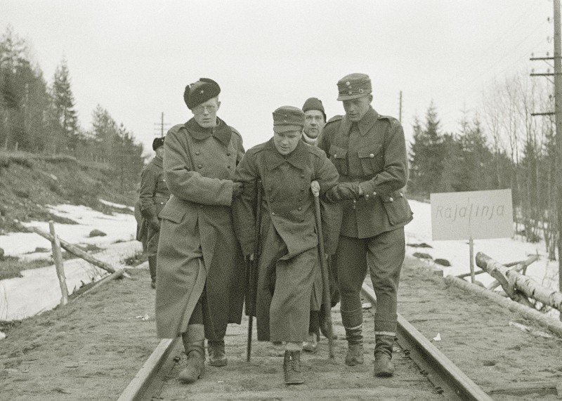 Возвращение пленных финских солдат