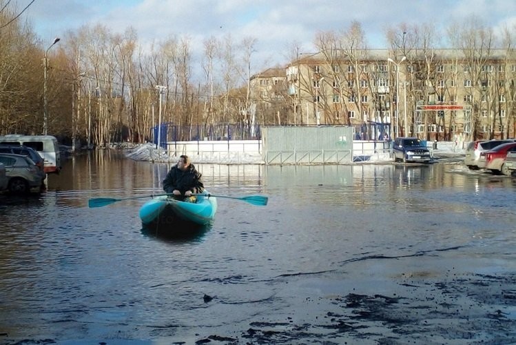 Омск превращается в Атлантиду