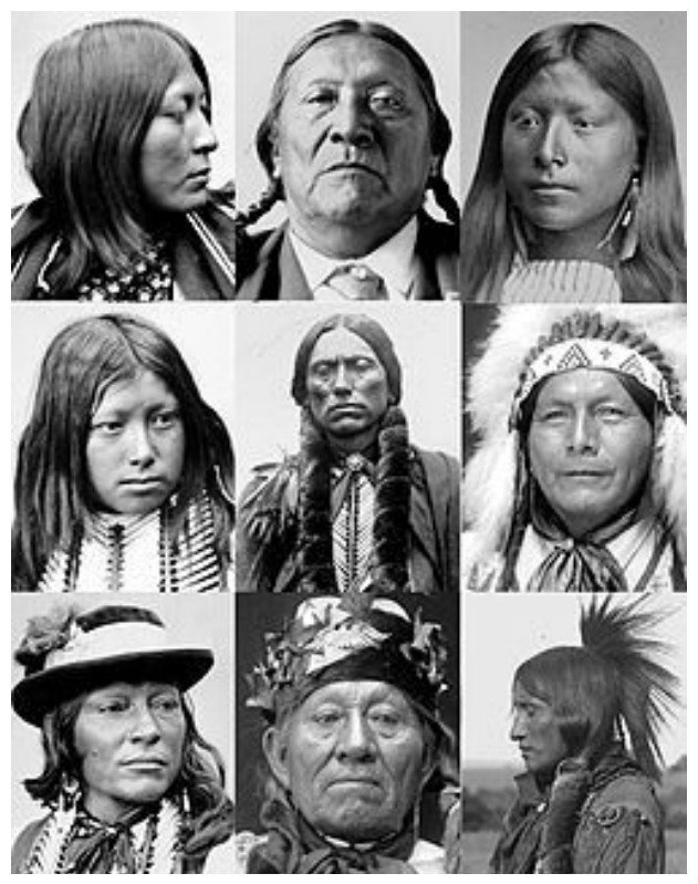 Лица племени