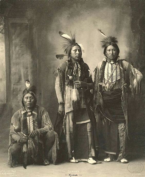 Мужчины племени, 1898 год, Небраска