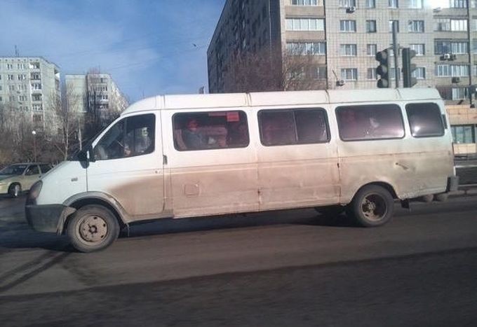 По Волгограду курсирует маршрутка-лимузин