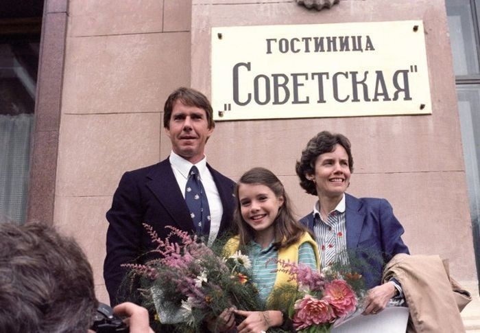  7 июля 1983 года приезд Саманты Смит в СССР.