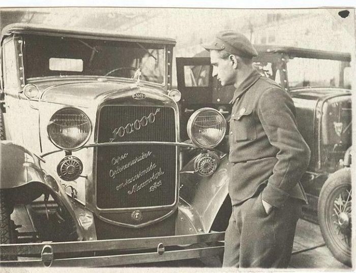 Автомобиль ГАЗ в подарок Серго Орджоникидзе, 1935 год