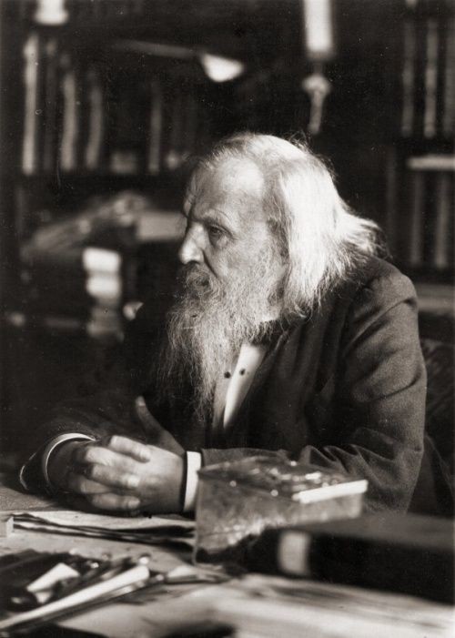Д. И. Менделеев в своём кабинете, 1897 год, Санкт–Петербург 