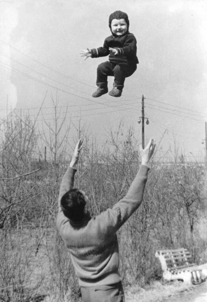 Французское юмористическое фото 1950-х