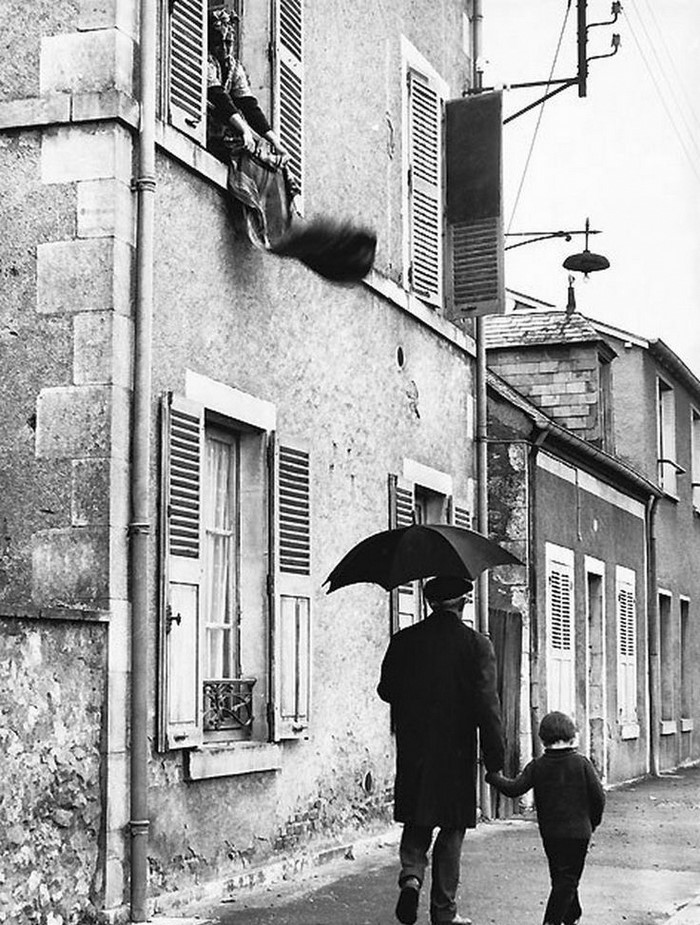 Французское юмористическое фото 1950-х