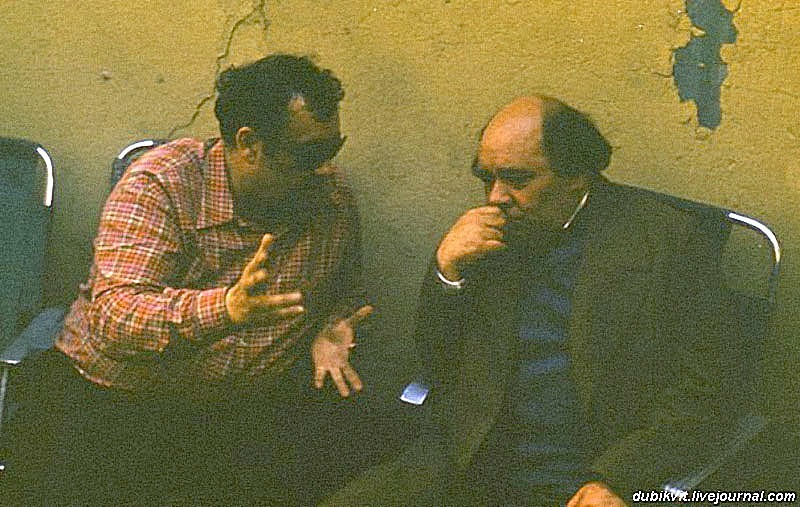 Эльдар Рязанов и Евгений Леонов. «О бедном гусаре замолвите слово», 1980