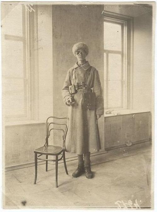 Красный командир Антон Близнюк, раненый 13 раз, 1920 год, РСФСР 