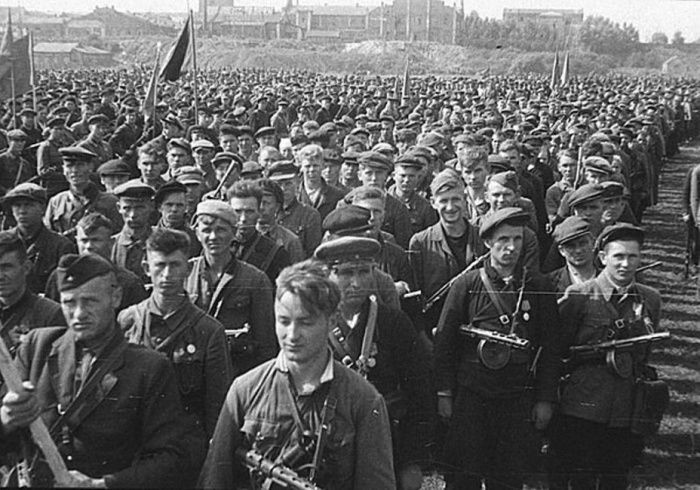 Парад героев–партизан, 16 июля 1944 года, Минск 