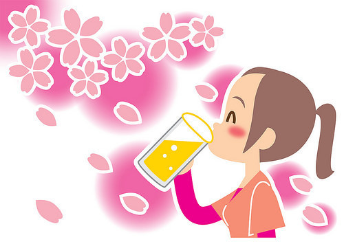 Ханами: вся Япония выпивает
