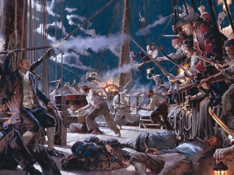 Сухогруз против пиратов