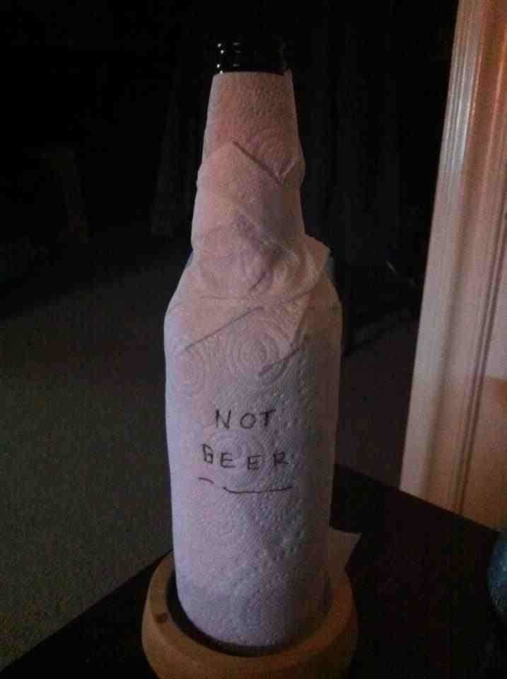 "Не пиво" - жалкий способ скрыть, что ты выпиваешь дома