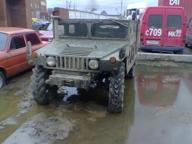 Подборка автомобильных приколов