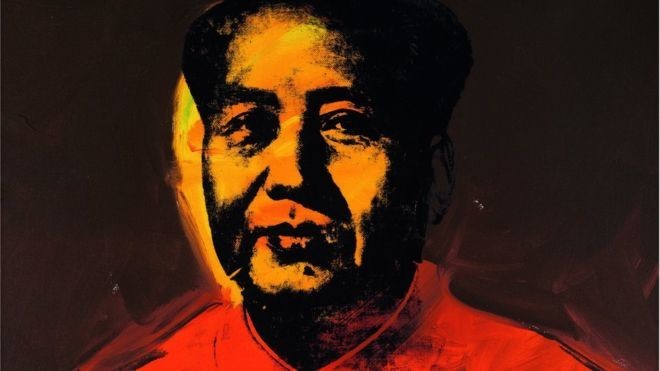 В Гонконге за 12,6 млн долларов США продали картину Энди Уорхол «Мао»