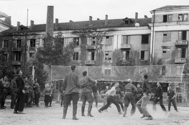 Спорт во время Второй мировой в фотографиях