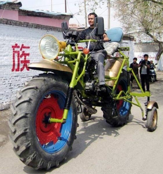 Самый большой китайский мотоцикл 