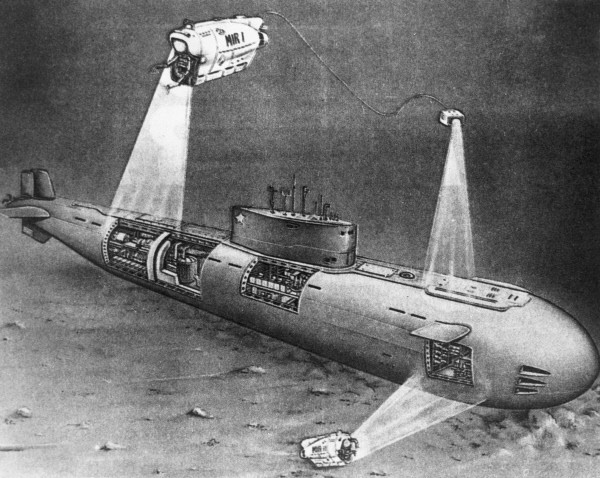 7 апреля 1989 года затонула подлодка "Комсомолец"