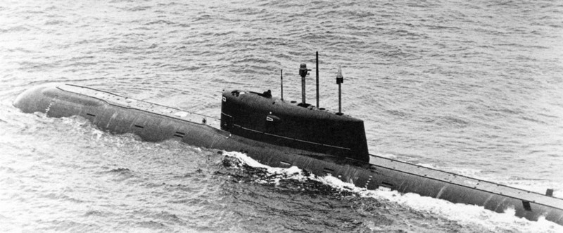 7 апреля 1989 года затонула подлодка "Комсомолец"