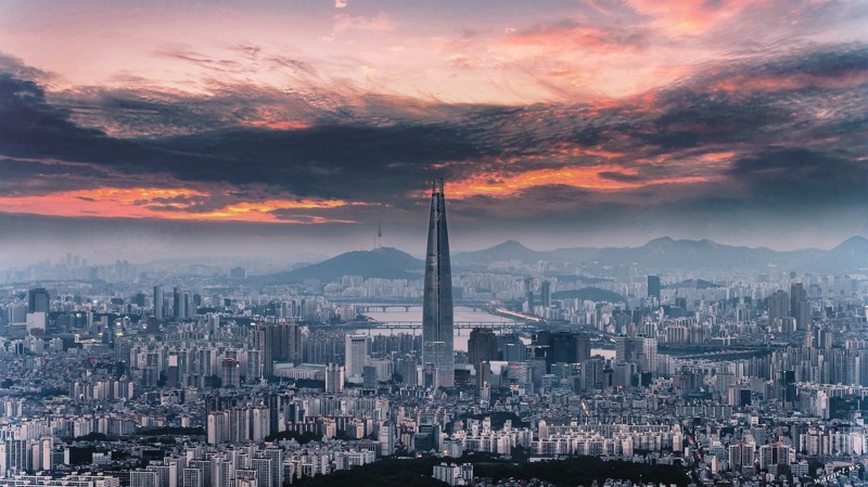Внутри самого высокого небоскреба в Южной Корее