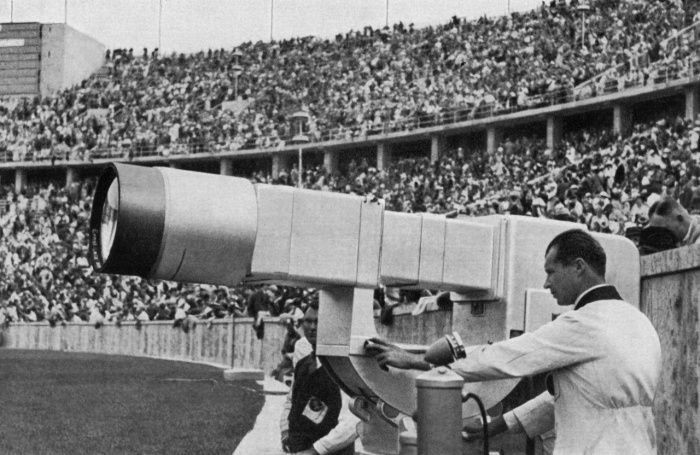 Телекамера Fernsehkanonen на олимпийских играх в Берлине, 1936 год, Третий Рейх 