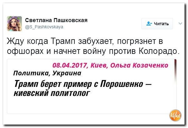 Политические коментарии соцсетей - 96