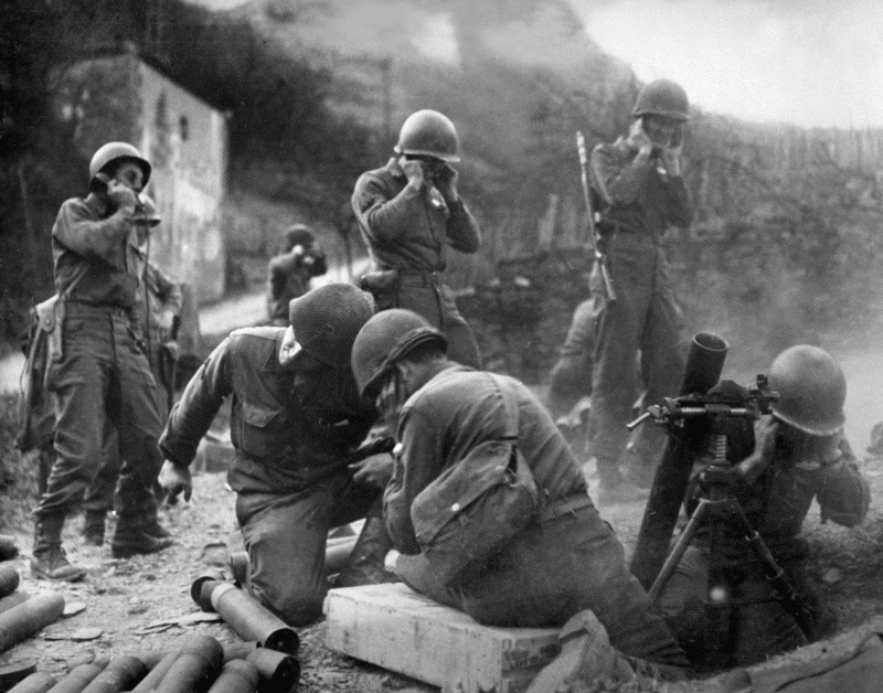 В это время на фронтах Второй мировой: Рурская операция март-апрель 1945 года