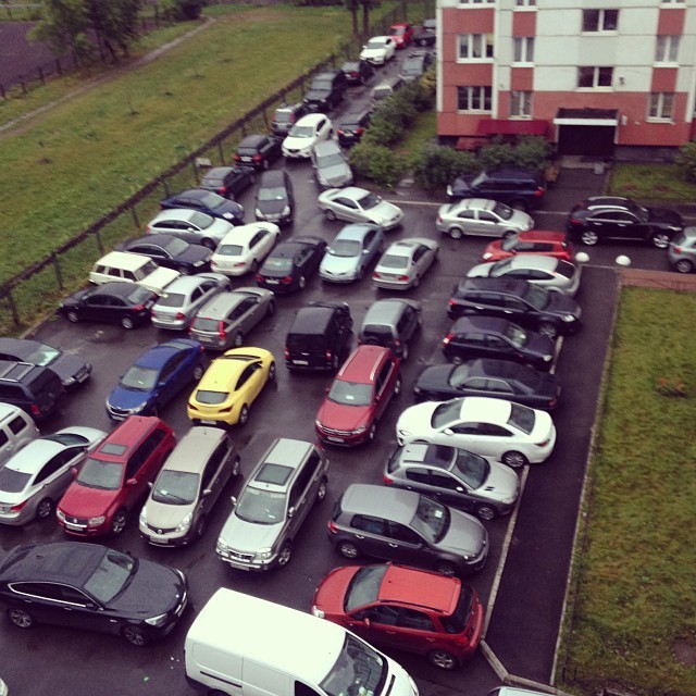 Ужас современной жизни - городские парковки