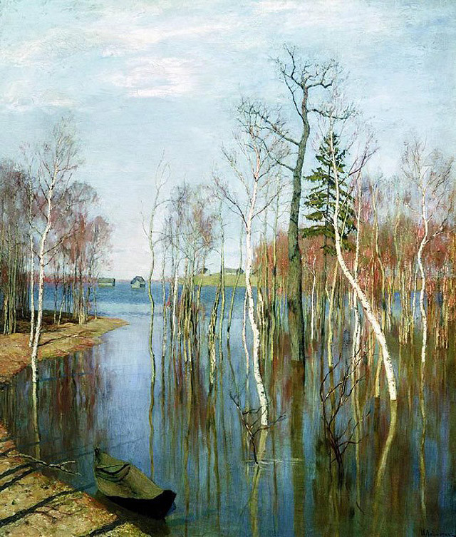 Исаак Левитан рисует весну