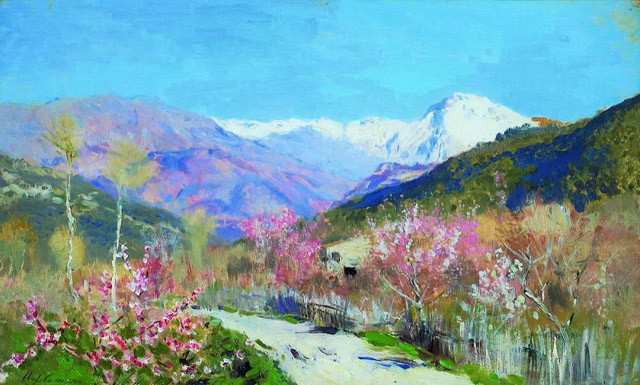 Исаак Левитан рисует весну