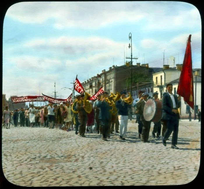 Москва в красках 30-годов