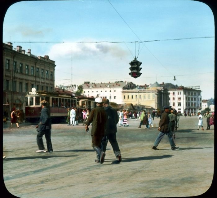 Москва в красках 30-годов