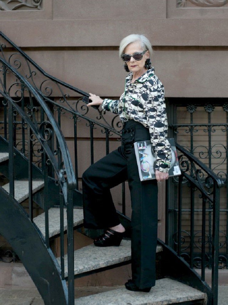 Бес в ребро 63-летняя стиляга бомбит мир моды