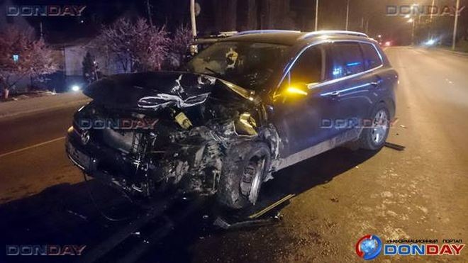 Авария дня. В Новочеркасске пьяный водитель врезался во встречную машину