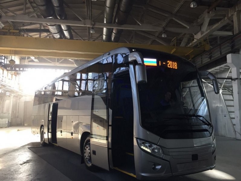 Российский производитель проведёт официальную премьеру этого автобуса большого класса осенью 2017 года.
