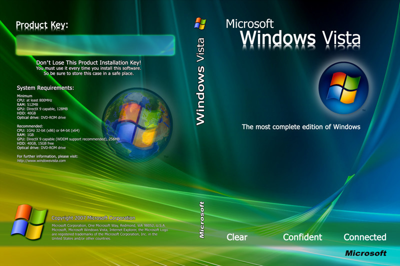 О Windows Vista... ну, или никак
