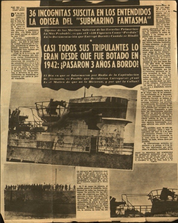 Аргентинская газета от 14 июля 1945 года. 