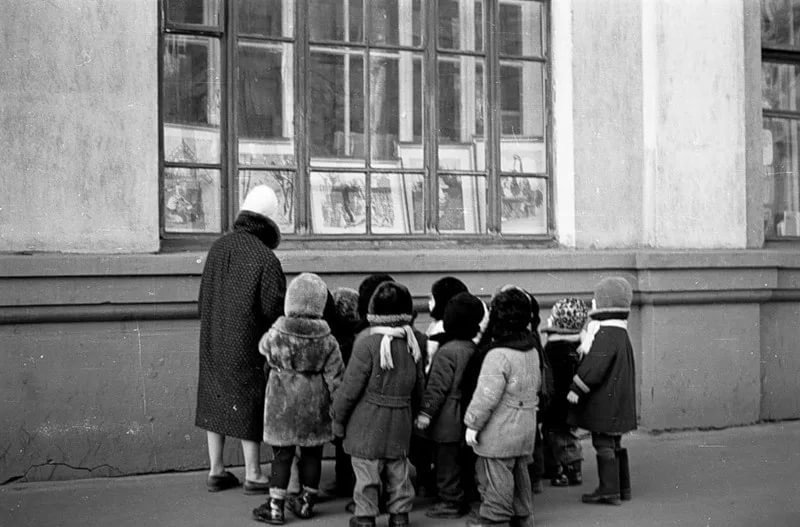 Дворы советского детства