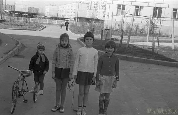Дворы советского детства