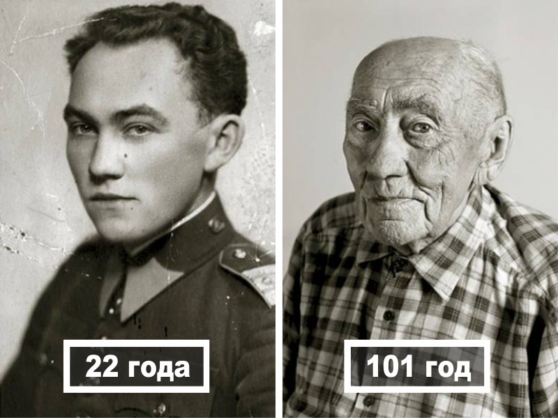 Прокоп Вейделек, 22 года (воинская присяга) и 101 год