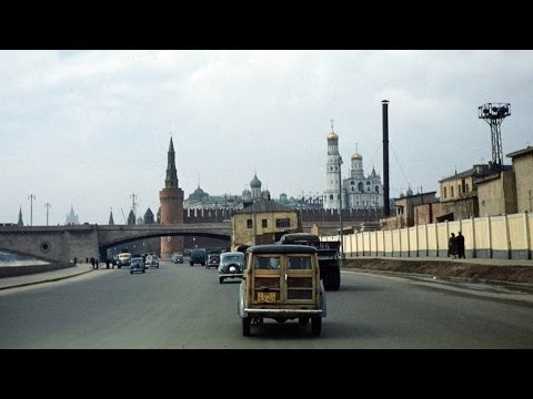 сьомки Москвы 50х годов в Full HD качестве) 