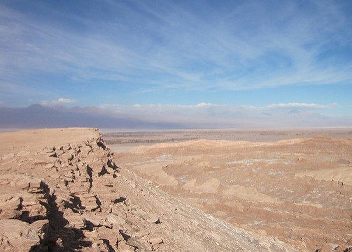 Дюны и скалы «Долины Смерти».