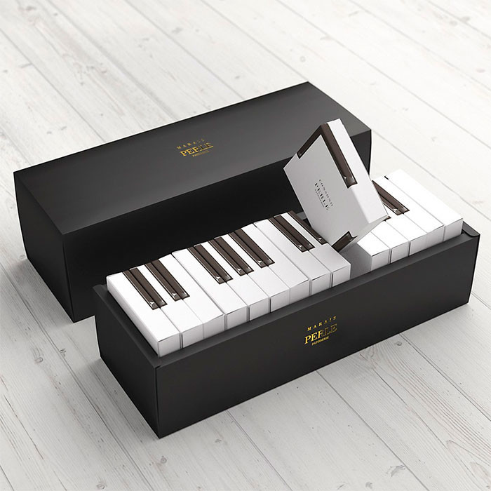 Подарочная упаковка для пирожных Marais Piano