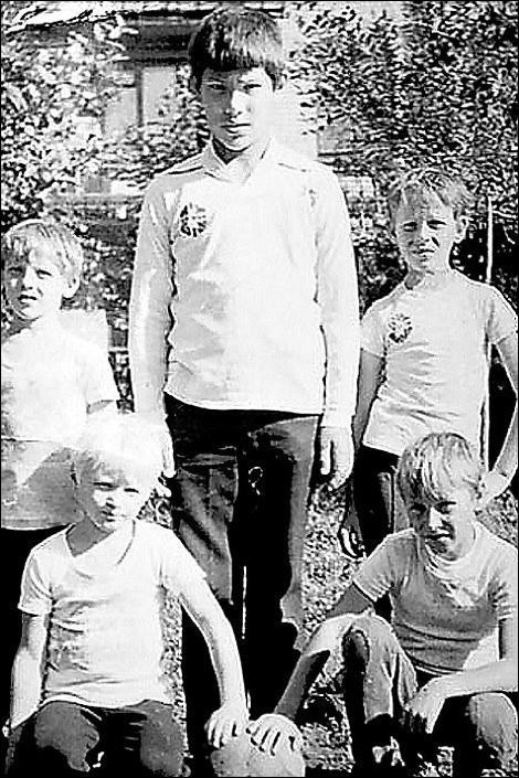 10-летний Николай Валуев с одноклассниками, СССР, 1983 год.