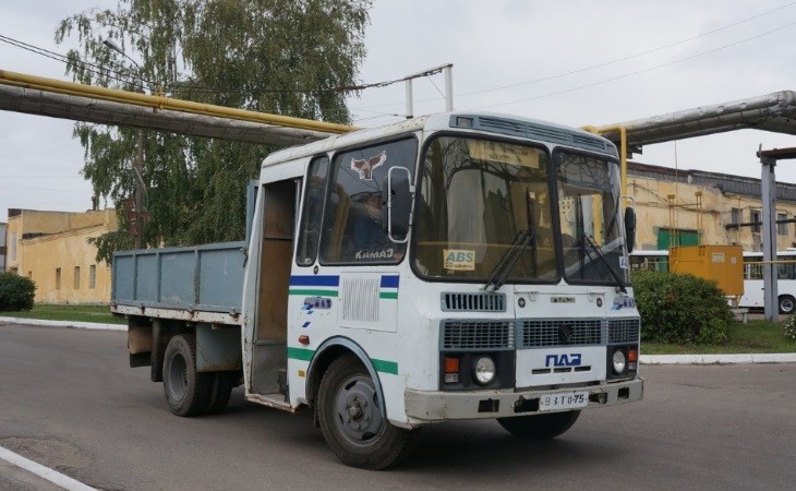 Необычный внутризаводской транспорт Павловского автобусного завода