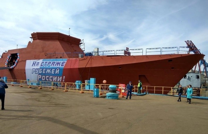 В Зеленодольске заложен третий пограничный сторожевой корабль проекта 22100 «Океан»
