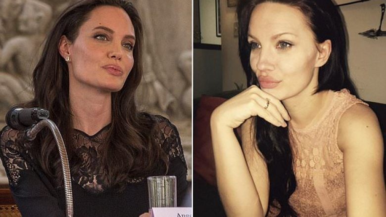 Как живется девушке, которая является невольным двойником Анджелины Джоли?